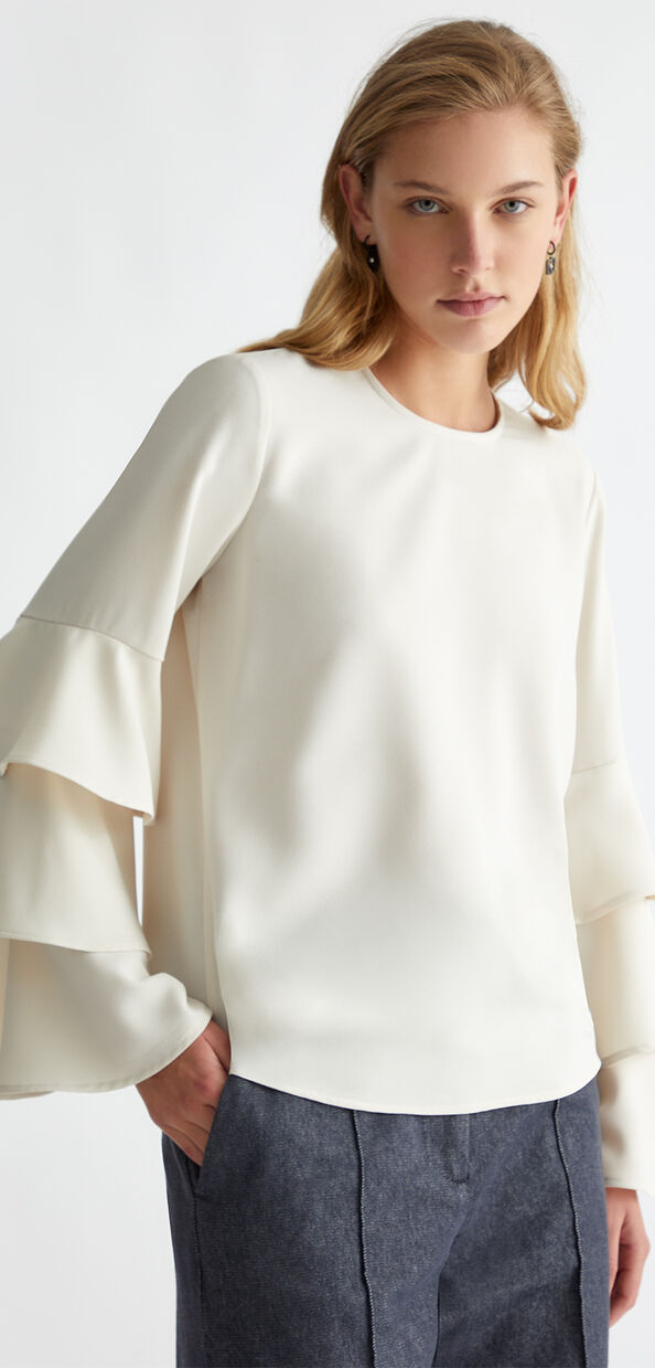 Liu Jo Blusa in crêpe stretch